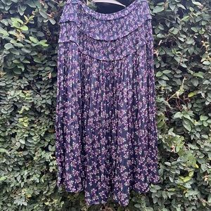 J. Crew Featherweight Satin Smocked Tank Midi Skirt